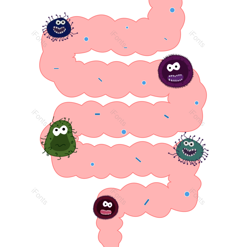 元素图片,细菌元素,病毒PNG,免抠素材